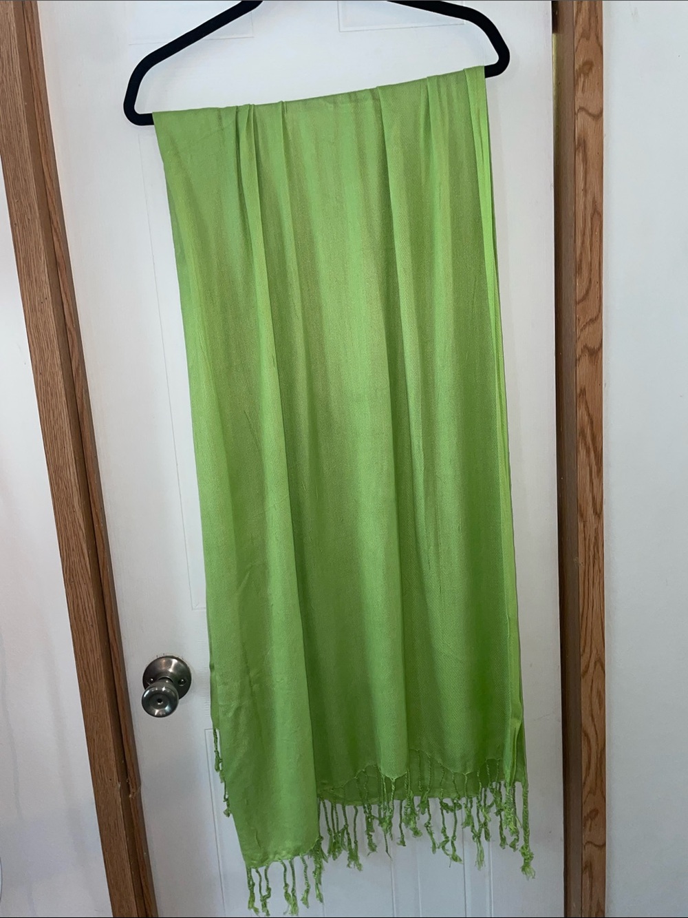 Pashmina green scarf